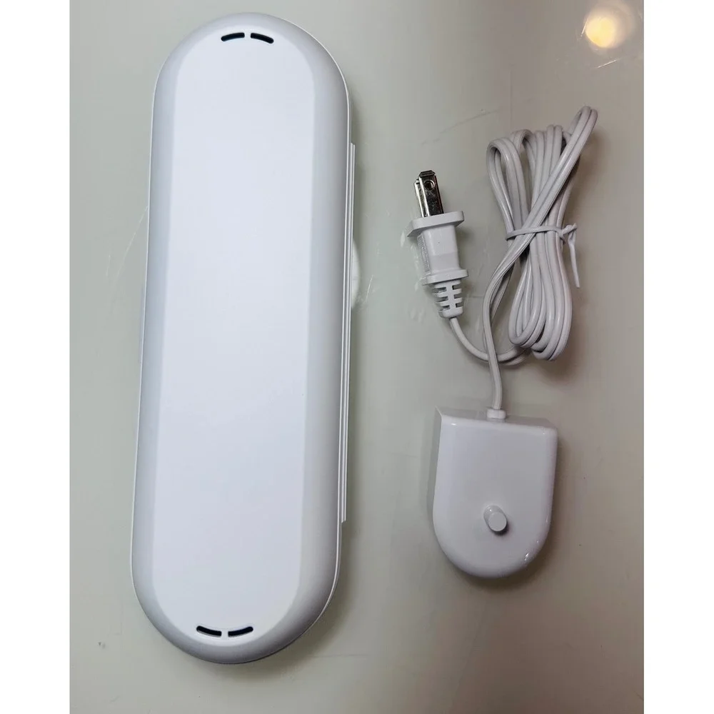 Philips Sonicare Travel Case and HX6100 Charging Base White Replacement Set